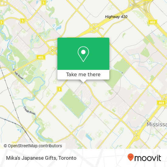 Mika's Japanese Gifts, 5700 Mavis Rd Mississauga, ON L5V 2N6 plan