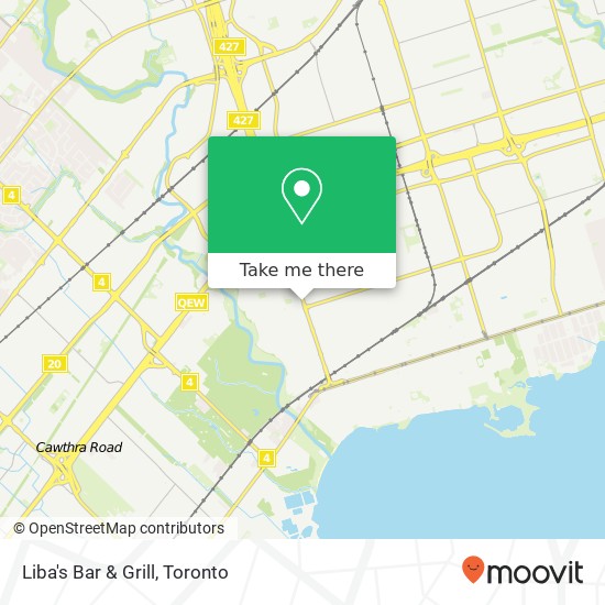 Liba's Bar & Grill, 448 Browns Line Toronto, ON M8W map