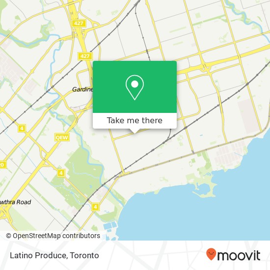 Latino Produce, 411 Horner Ave Toronto, ON M8W 4W3 map
