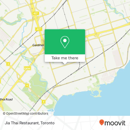 Jia Thai Restaurant, 418 Horner Ave Toronto, ON M8W 2A4 map