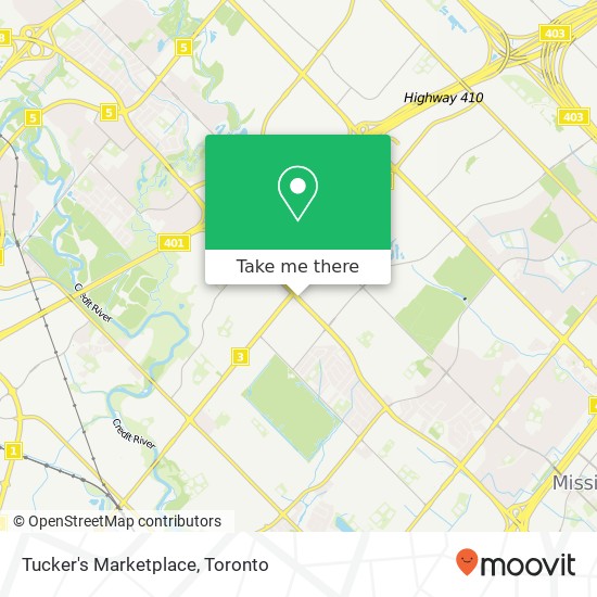 Tucker's Marketplace, 5975 Mavis Rd Mississauga, ON L5R plan