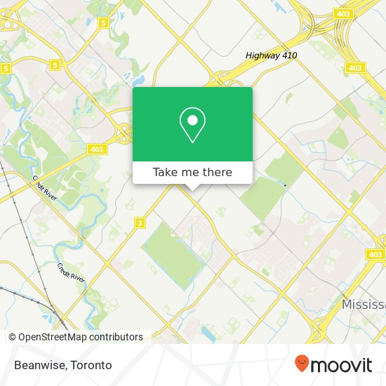 Beanwise, 5875 Rodeo Dr Mississauga, ON L5R 4C1 map