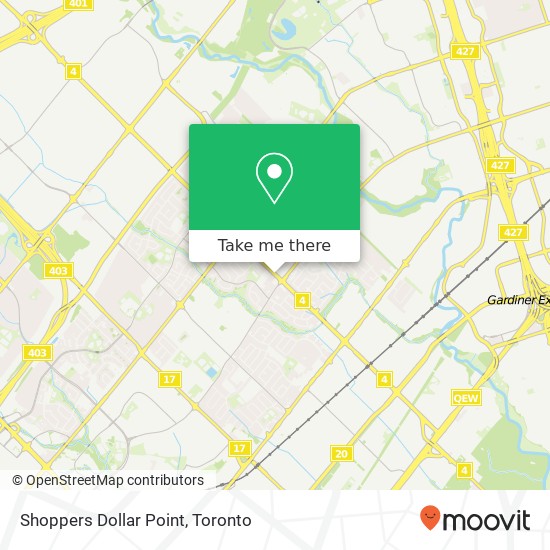 Shoppers Dollar Point, 3415 Dixie Rd Mississauga, ON L4Y map