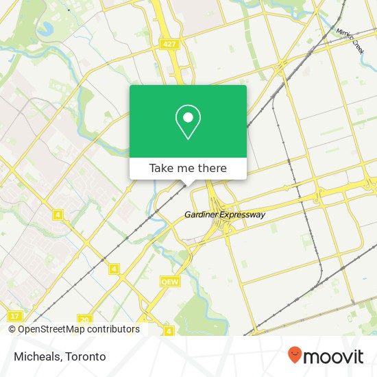 Micheals, 170 N Queen St Toronto, ON M9C 1A8 plan