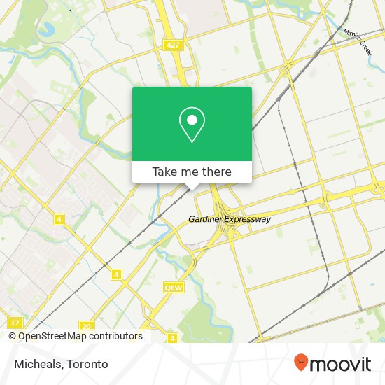 Micheals, 170 N Queen St Toronto, ON M9C 1A8 map