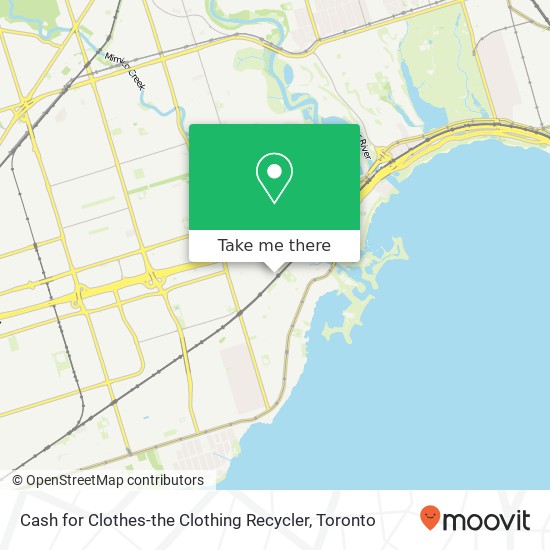 Cash for Clothes-the Clothing Recycler, 25 Portland St Toronto, ON M8Y 1A6 map
