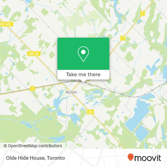Olde Hide House, 49 Eastern Ave Halton Hills, ON L7J 2E6 map