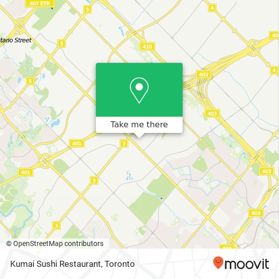 Kumai Sushi Restaurant, 35 Brunel Rd Mississauga, ON L4Z map