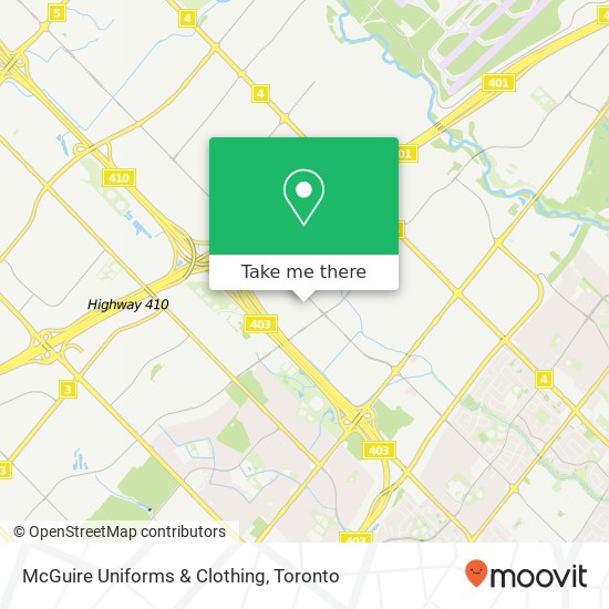 McGuire Uniforms & Clothing, 5456 Tomken Rd Mississauga, ON L4W 2Z5 map