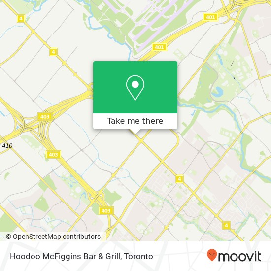 Hoodoo McFiggins Bar & Grill, 5130 Dixie Rd Mississauga, ON L4W map