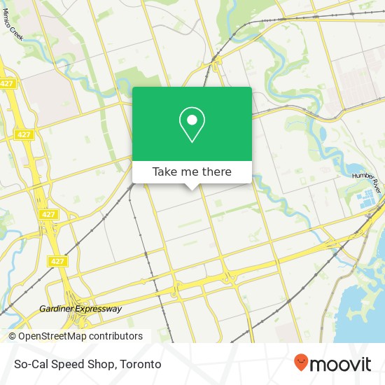 So-Cal Speed Shop, 87 Advance Rd Toronto, ON M8Z 2S6 plan