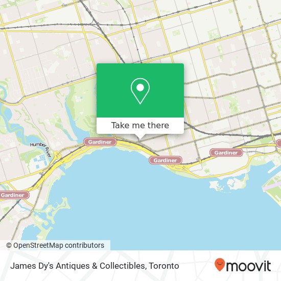 James Dy's Antiques & Collectibles map