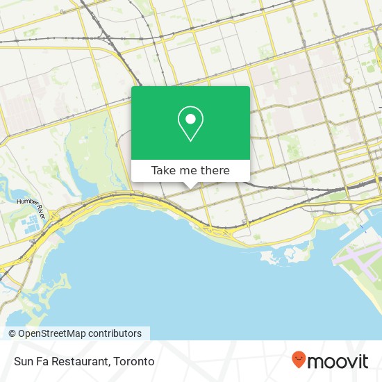 Sun Fa Restaurant, 1485 Queen St W Toronto, ON M6R 1A1 map