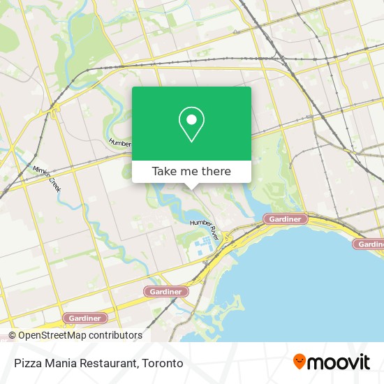 Pizza Mania Restaurant map
