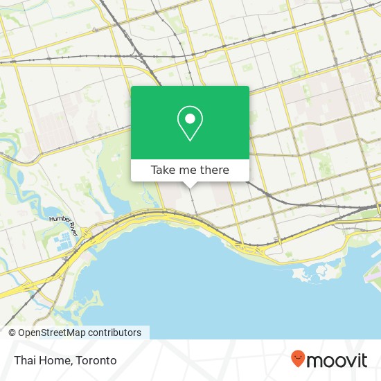 Thai Home, 133 Roncesvalles Ave Toronto, ON M6R 2L2 plan