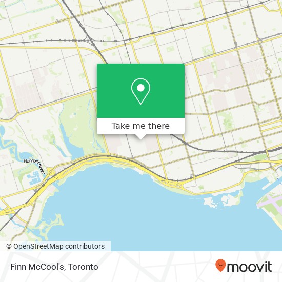 Finn McCool's, Pearson Ave Toronto, ON M6R 1G5 map