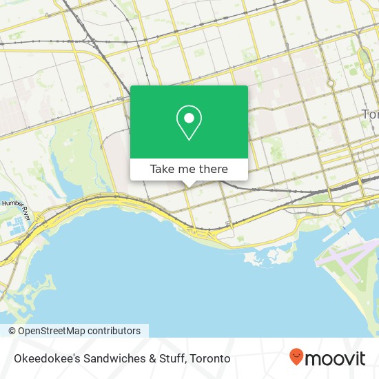 Okeedokee's Sandwiches & Stuff, 216 Close Ave Toronto, ON M6K 2V5 map