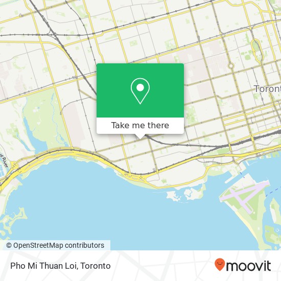 Pho Mi Thuan Loi, 1265 Queen St W Toronto, ON M6K 1L5 map