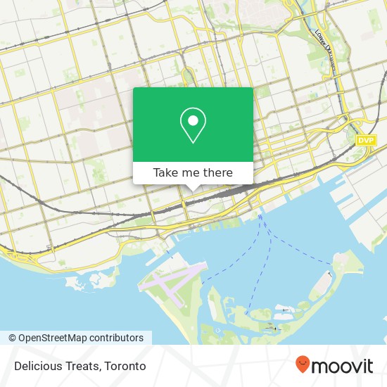Delicious Treats, 330 Front St W Toronto, ON M5V 3B7 map
