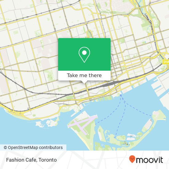 Fashion Cafe, 374 Wellington St W Toronto, ON M5V 1E3 map