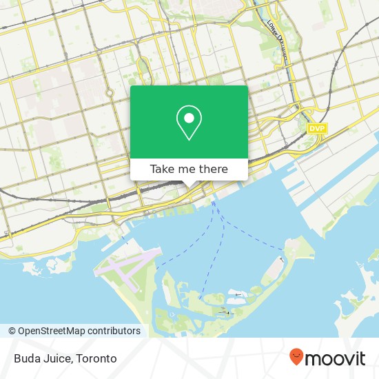 Buda Juice, York St Toronto, ON M5J 0A3 map