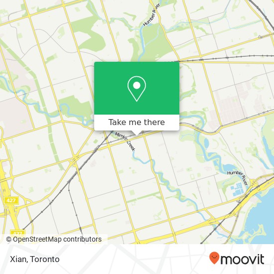 Xian, 3070 Bloor St W Toronto, ON M8X 1C4 map