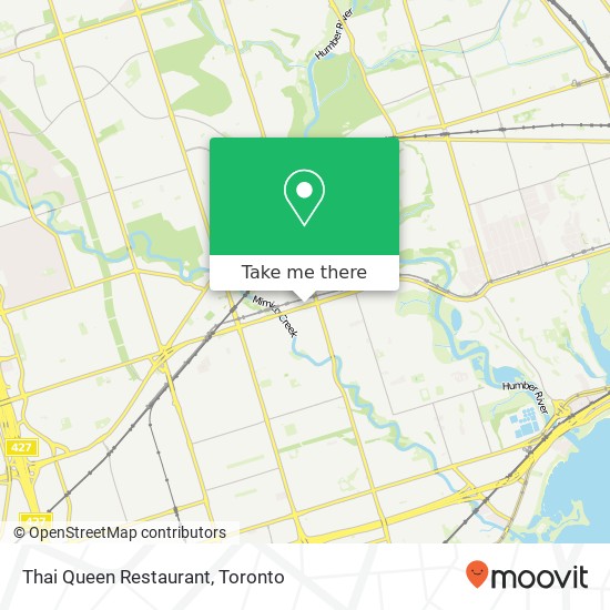 Thai Queen Restaurant, 3058 Bloor St W Toronto, ON M8X 1C4 map