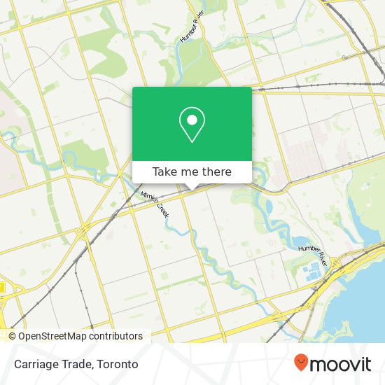 Carriage Trade, 2958 Bloor St W Toronto, ON M8X map