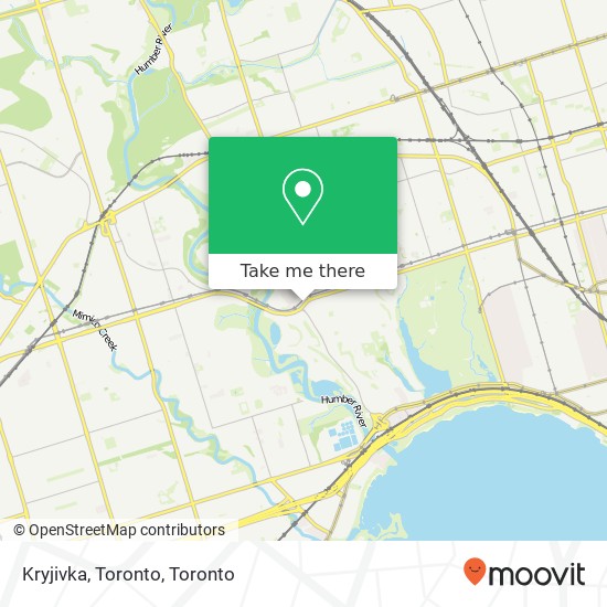 Kryjivka, Toronto, 2448 Bloor St W Toronto, ON M6S 1R2 map