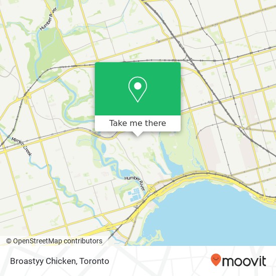 Broastyy Chicken, 83 Deforest Rd Toronto, ON M6S 1J5 map
