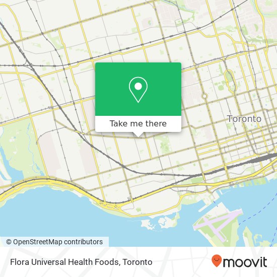 Flora Universal Health Foods, 1227 Dundas St W Toronto, ON M6J 1X6 plan
