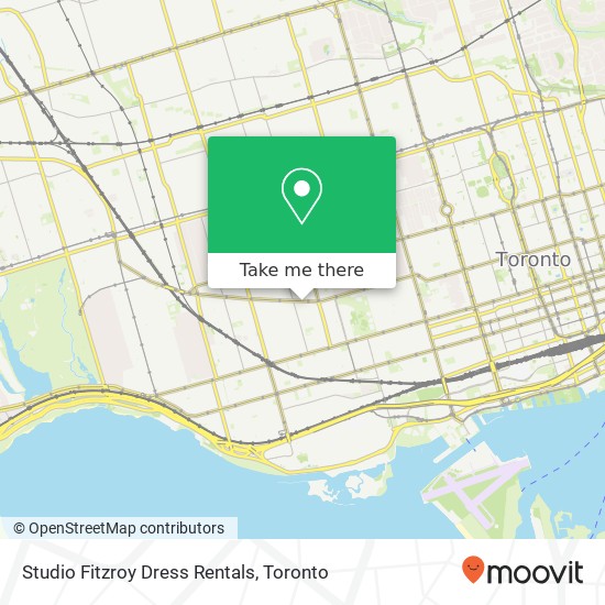 Studio Fitzroy Dress Rentals, 1227 Dundas St W Toronto, ON M6J 1X6 plan