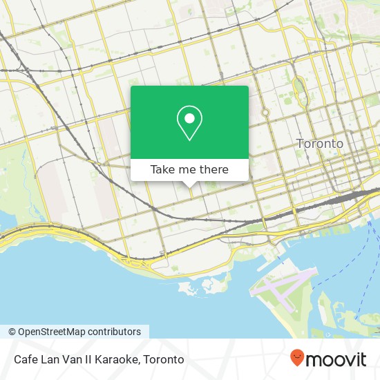 Cafe Lan Van II Karaoke, 70 Ossington Ave Toronto, ON M6J plan