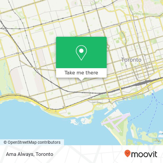 Ama Always, 930 Queen St W Toronto, ON M6J 1G6 map