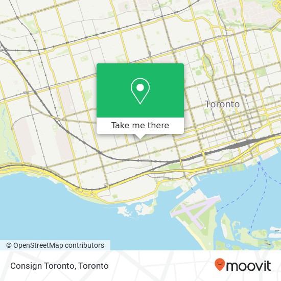 Consign Toronto, Queen St W Toronto, ON M6J 1G3 plan