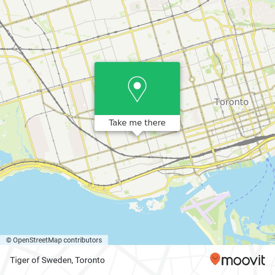 Tiger of Sweden, 56 Ossington Ave Toronto, ON M6J 2Y7 plan