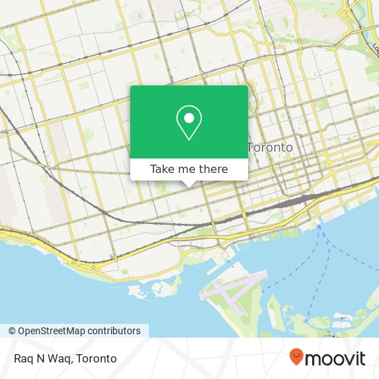 Raq N Waq, 739 Queen St W Toronto, ON M6J map