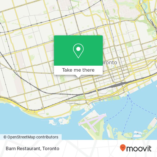 Barn Restaurant, 598 Queen St W Toronto, ON M6J map