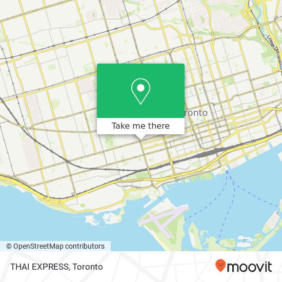 THAI EXPRESS, 580 Queen St W Toronto, ON M5V map