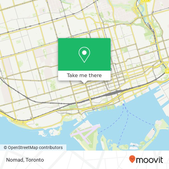 Nomad, 431 Richmond St W Toronto, ON M5V plan