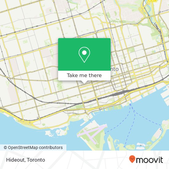 Hideout, 484 Queen St W Toronto, ON M5V map