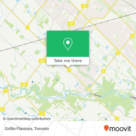 Grillin Flavours, 9525 Mississauga Rd Brampton, ON L6X 0Z8 map