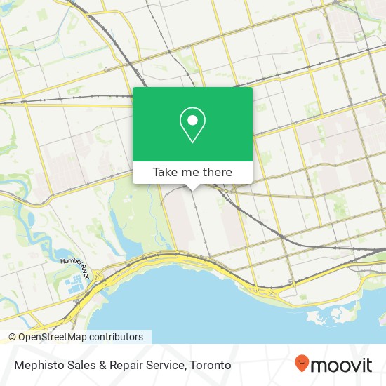 Mephisto Sales & Repair Service, 367 Roncesvalles Ave Toronto, ON M6R 2M8 map