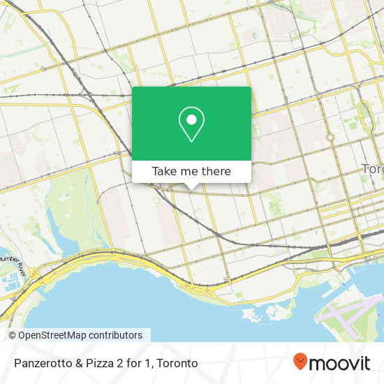 Panzerotto & Pizza 2 for 1, 1590 Dundas St W Toronto, ON M6K 1T8 map