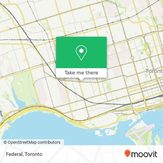 Federal, 1438 Dundas St W Toronto, ON M6J 1Y6 map