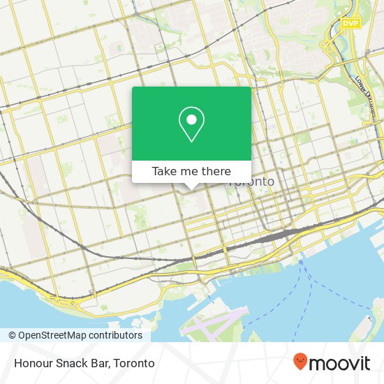 Honour Snack Bar, 602 Dundas St W Toronto, ON M5T map