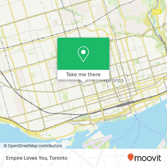 Empire Loves You, 68 Wales Ave Toronto, ON M5T map