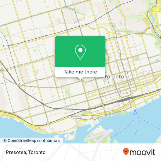 Presotea, 756 Dundas St W Toronto, ON M6J 1T8 map