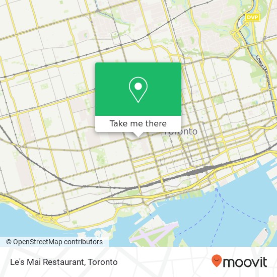 Le's Mai Restaurant, 608 Dundas St W Toronto, ON M5T 1H7 map