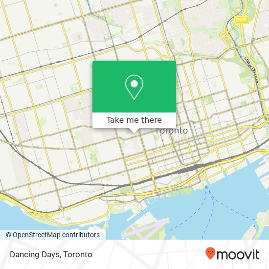 Dancing Days, 17 Kensington Ave Toronto, ON M5T plan